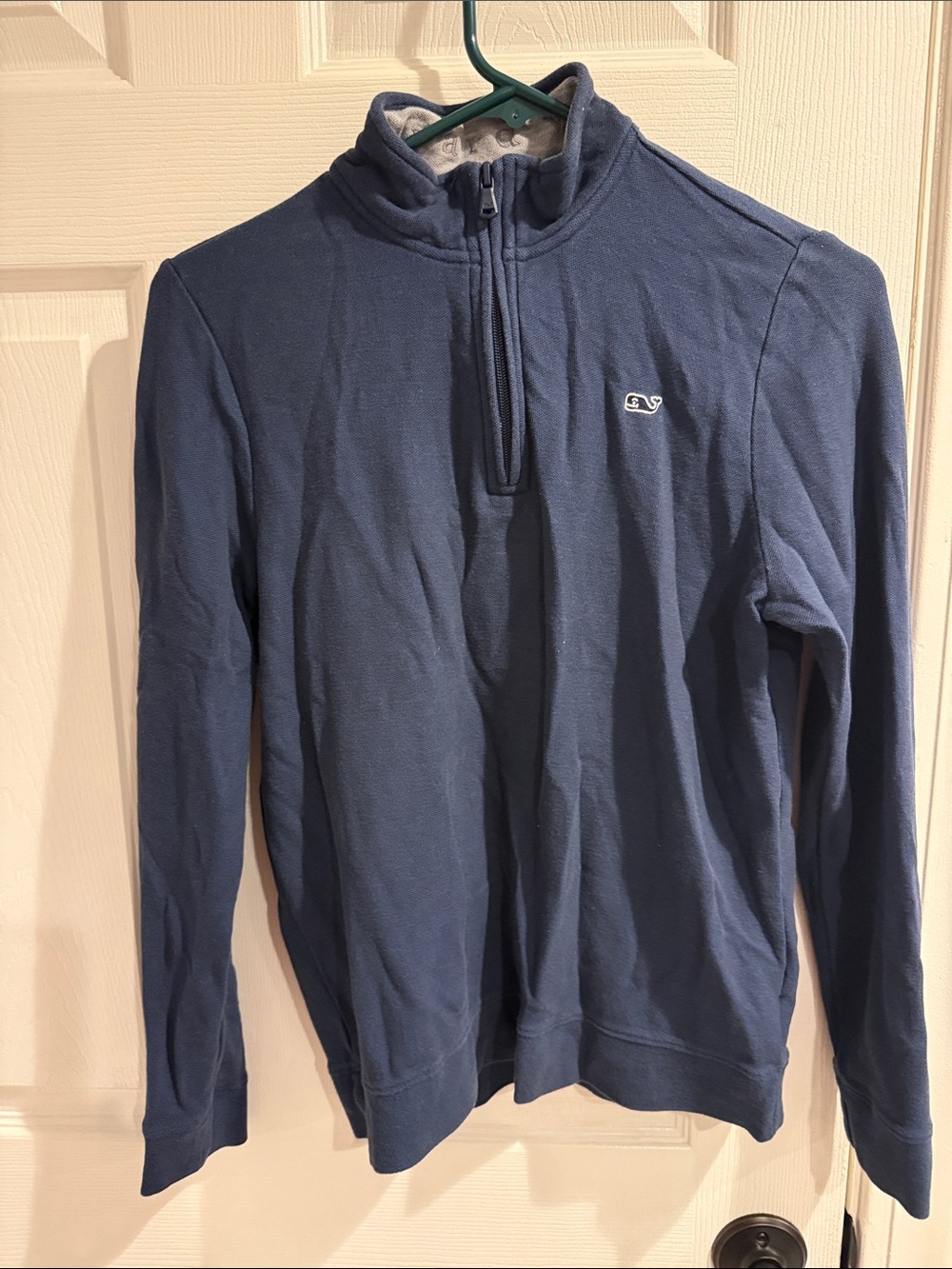 Vineyard Vines Men's Navy Quarter-Zip Pullover